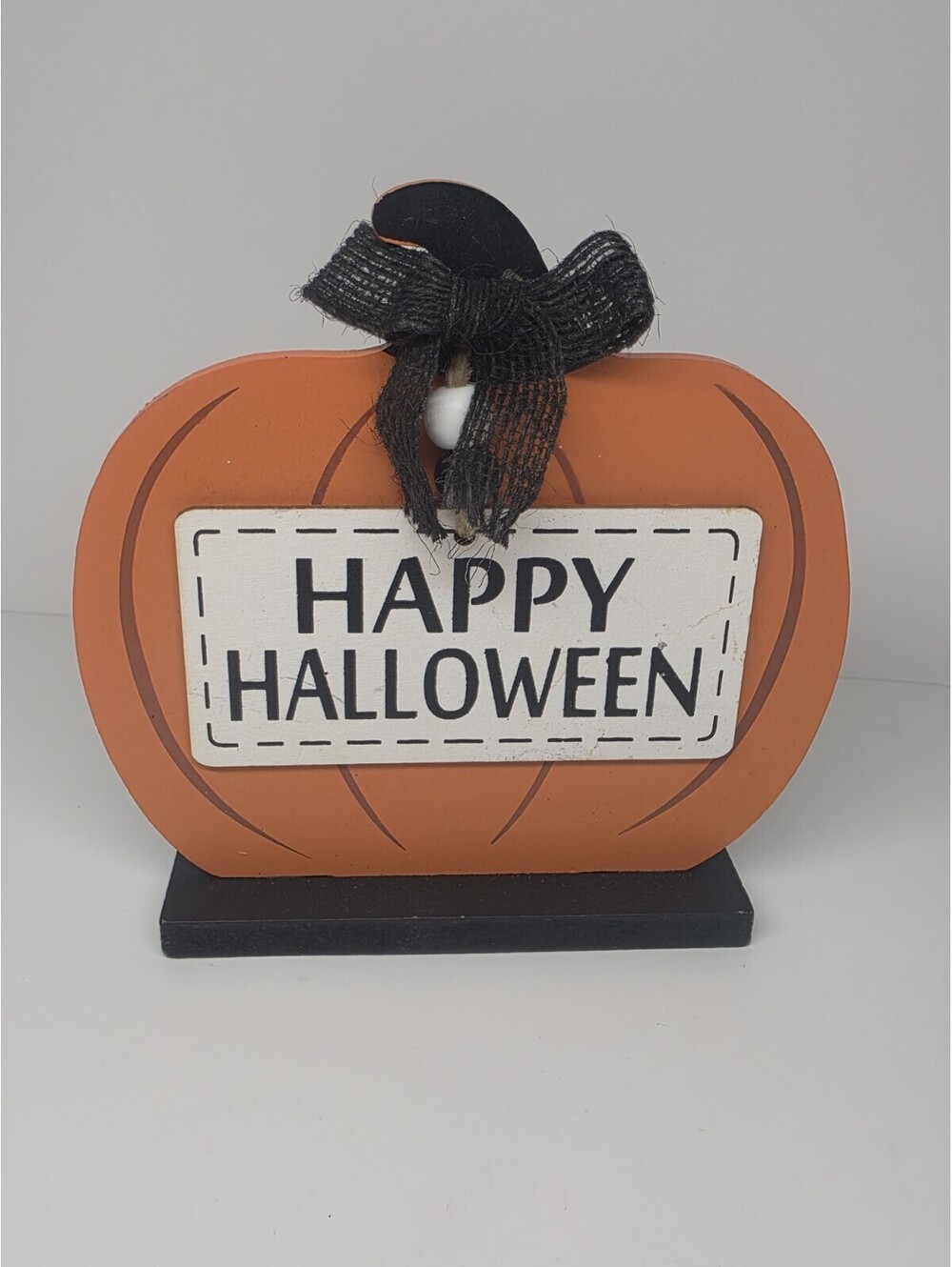 Happy Halloween Pumpkin Wooden Desktop Ornaments for Creative Decor for Home